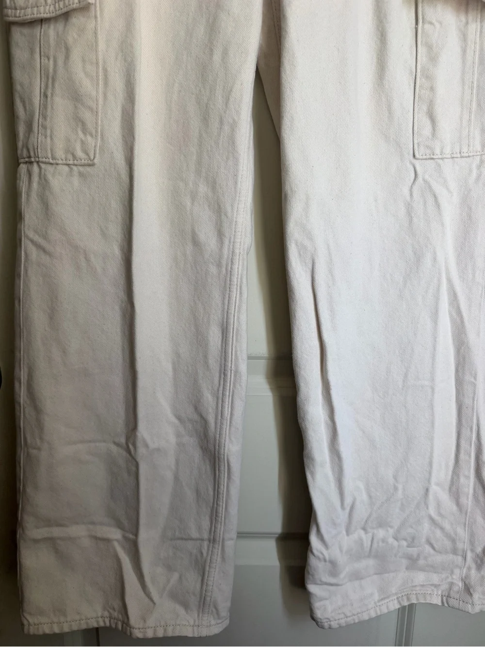 Old Navy Men's Off-White Cargo Pants